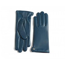 YISEVEN Women‘s Winter Dress Leather Gloves Touchscreen Wool Lined Flat Design C