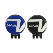 볼빅 다이나믹 볼마커 2개세트, 블루_블랙