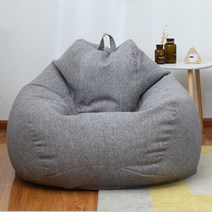 다다미 좌식 일본식 의자 쇼파 린넨 천 안락 부드러운 솜털 커버 좌석 bean bag, dg-l