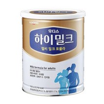 일동후디스 성인분유 하이밀크 헬씨 밀크 포뮬라 600g -1 캔, 6캔