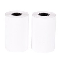 휴대용프린터기 왕 좋은 판매 1 개 57*40 열 영수증 용지 롤 모바일 POS 58mm 미니 열전사 프린터 로트 인쇄 라벨