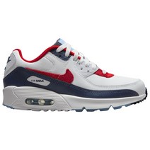 나이키 나이키 에어맥스 90 화이트 흰빨남 GS DJ5177-100