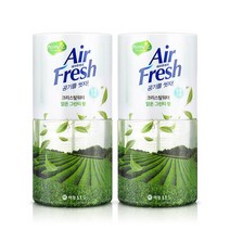 홈즈 에어후레쉬 크리스탈워터(실내용)_맑은그린티 400ml, 2개