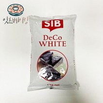 데코 화이트 (1kg) 슈가 파우더 스노우 설탕 가루, 1kg