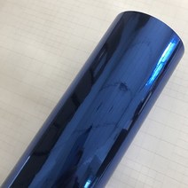 수전사필름 자동차 랩핑지 실버 미러 크롬 전기 도금 비닐 자동차 포장 호일 데칼 오토바이 장식 멤브레인, 03 Blue_04 40cm x 152cm