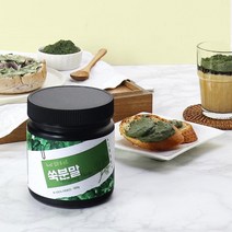 두손애약초 프리미엄 국산 고운 어린 참쑥 가루 100% 쑥우유 쑥라떼 180g, 1개