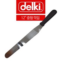 ℃델키 P 손잡이 스페츄라 12 중형 꺽임 L자형 베이킹도구 스페류차 제빵주걱 스패추라 크림 나무 스출라 베이●_EA, Φ