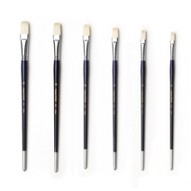 화홍 830 유화 아크릴붓 평붓 낱자루, 20호