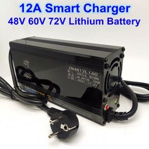 완속홈충전기Lipo lifepo4 배터리 전기 스쿠터 오토바이 e바이크 충전기 48V 60V 72V 54.6V 58.4V 58.8, 60V 16S li ion 67.2V_EU 220V, 60V 16S li ion 67.2V_EU 220V