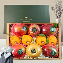 혼합 과일선물세트 애플망고 사과배 한라봉 선물세트 과일바구니 보자기 명절 설날과일세트, 설 혼합선물세트3+보자기랜덤