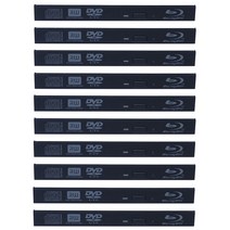 씨디롬 CD롬 외장 DVD ODD 노트북 CD 리더기 옵티컬 드라이브용 10pcs 새로운 범용 9.5mm12.7mm cd-rom dvd 블루레이 드라이브 베젤 페이스플레이트, 12.7mm
