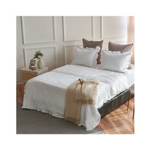 [소프라움] 로지 차렵이불 싱글사이즈(화이트)