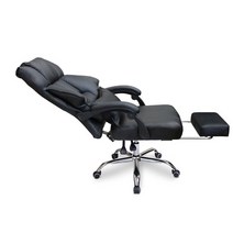 침대형 게이밍의자 사장님 의자 회장 게임의자 게이머, 블랙