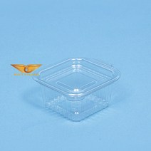 소스용기 사각원터치(소) 투명 1500개 식품포장용기 엘포장 원터치소