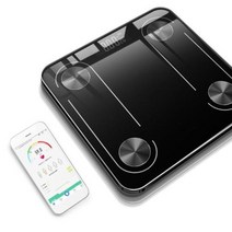 몸무게측정기 스마트 체중계 정확한 체지방 충전 바디 전자 저울 지방 바닥 디지털 무게, 협력사, 검은색, 없음, 없음