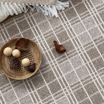 [리퍼] 네덜란드 타탄 루프카페트 레트로 먼지없는 사계절 호텔카페트 4colors바솔트홈157401