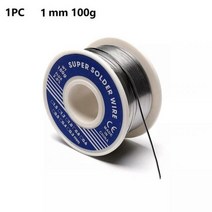 나전선 유연납 봉납 바납 인두납 실납 납땜 주석 와이어 용융 로진 코어 솔더 롤 0.8mm 1.0mm 20g 50g 100g 깨끗한 플럭스 2.0%, 1 0mm 100g