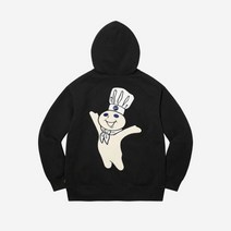 슈프림 도우보이 집업 후드 스웨트셔츠 블랙 - 22FW Supreme Doughboy Zip Up Hooded Sweatshirt Black 22FW205732