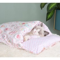 오픈형 숨숨집 캣하우스 이층하우스 강아지 빈티지 방석 다묘 고양이 라탄하우스 케이지 항아리 쿠션 라탄 고양이숨숨집 길고양이 길냥이 침대 원목 라탄하우스 이불 강아지 원형, XL, G