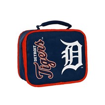 Northwest 보온 도시락 가방 MLB 공식 라이센스 여행용 26.7 cm x 10.2 21.6 cm10.5 4 8.5인치 블루, Detroit Tigers