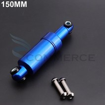 110mm 알루미늄 합금 750lbs 리어 suspensio 충격 흡수 Kugoo M4 전기 스쿠터 자전거 포켓 부품, 11 150mm blue
