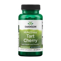 스완슨 HiActives 타르트 체리 안토시아닌 플라보노이드 465 mg 60 캡슐, 60정