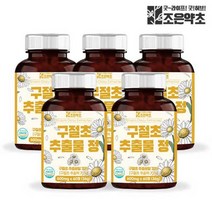 [조은약초] 국산 구절초 추출물 정 식약처 HACCP 인증 60정 x 5개, 상세 설명 참조, 상세 설명 참조, 상세 설명 참조