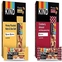 12 개 + 마카 데 미아 너트는 주택 담보 대출의 수를 포함 1.4oz 종류는 바 아몬드 허니 너트 로스트 & 바다 소금 글루텐이 낮