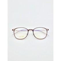 [ACROPOLIS]아크로폴리스 51사이즈 10G 베타티타늄 가벼운 데일리 사각 콤비안경 AP3806 브라운 블루라이트 추가