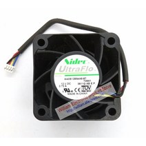 원본 Nidec W40S12BS4A5-57 DC12V 0.73A 40x40x28MM 4 선 컴퓨터 냉각 팬, 01 6pcs