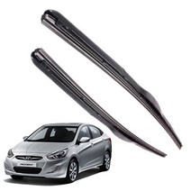 나sksp_신형엑센트 위트 하이브리드 와이퍼 650mm 400mm 세트 부품 차량 자동 액세서리 자동용 자가용♥ghjr