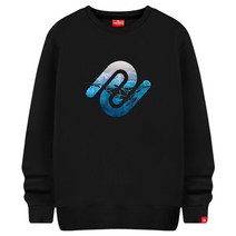 바다웨일 맨투맨 티셔츠 빅사이즈 남자여성