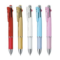 제브라 멀티펜 클립온멀티 1000S 4색볼펜+샤프 B4SA3 0.7mm, 핑크 (클립온멀티1000S-P)