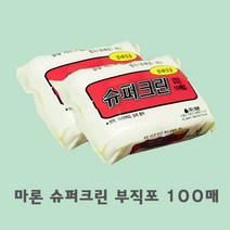 마론 슈퍼크린 정전기 청소용 부직포 100매, 1개