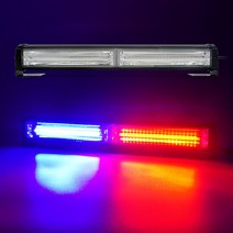 12V 24V 2구 면발광 LED 경광등 맞춤형, 24v옐로우, 24v레드, 1세트