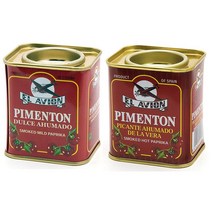 El Avion 피멘톤 훈제 파프리카 파우더 가루 향신료 75g X 2 개