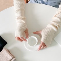 킹호연지기핸드워머 무지 팔토시 니트 단색 5color 가을