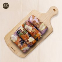 오복떡집 찰떡 자색고구마찰떡 수제떡 아침대용떡 영양간식 울타리콩 서리태 호박, 10개, 75g