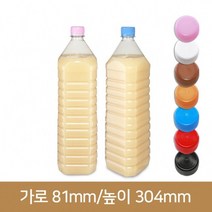 페트병 생수병 (더 튼튼해진)1.5L 생수 사각 28파이 (A), 내압마개, 1개