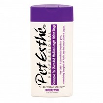 [펫에스테] 프로페셔널 샴푸 중단모용 (400ml), 단일옵션