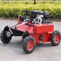 [4행정예초기] 공장 공급 최고의 전기 원격 제어 로봇 바퀴 잔디 깎는 기계 로봇 도리깨 가솔린 잔디 깎는 기계 정원 잔디 커터, 바퀴 달린 잔디 깎는 기계, 우리를