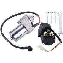 JINGKE Tao 125cc 110cc50cc ATV 쿨스터 모터 4 휠러 중국 비포장 자전거 고 카트 듄 버기 샌드레일 쿼드 SSR Roketa용 12 톱니 스타터 릴레이 솔레