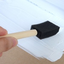 붓 자국 없는 스펀지붓 2.5cm 폼브러쉬 스펀지붓 그림붓 특수붓 페인트붓, 스펀지붓2.5cm, 스펀지붓2.5cm