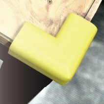 어린이집 유치원 키즈카페 책상 모서리 에어쿠션 보호대 4개 도어가드, 베이지(LF0127)(품)(절)