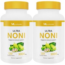 [미국빠른직구] 마이라이프 내추럴스 노니 3000mg 120정 2병