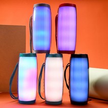 넥스원 T&G T3 블루투스피커 무드등 캠핑용 휴대용, 레드