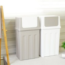 베네시안 와이드 휴지통 40L 대용량, 상세설명 참조, 01.그레이