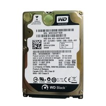 컴퓨터 서버 WD 블랙 320GB 하드 드라이브 7200RPM 9.5mm SATA 16MB 캐시 2.5 인치 노트북 HDD, 한개옵션0