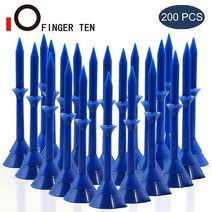 안티프래질 훈련 도구 골프 티 플라스틱 드라이버 3 100/200 인치 83mm 골퍼 연습 볼 홀더 액세서리 1/4 개 드롭, 01 Blue 200Pcs