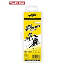 TOKO 토코 스키 보드 연습용 레져용 왁스 Base Performance Yellow